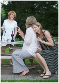 Kathleen, Dulcie and Minton Sparks at the first Gateless Teacher Training 