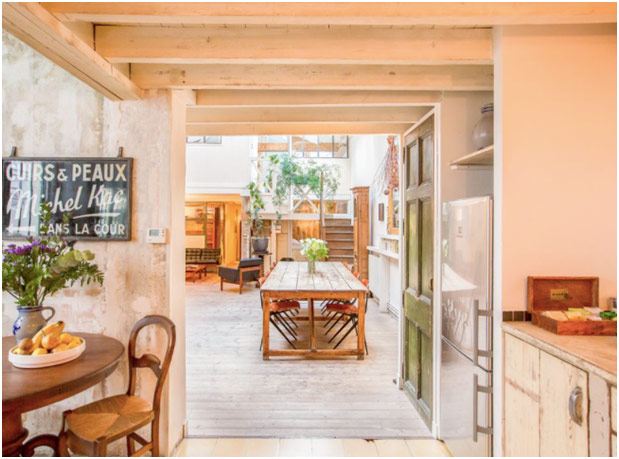 Our Paris loft, from the kitchen to the dining room and beyond…